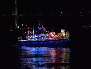 Entry in the Parade of Boats